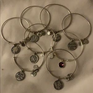 Alex and Ani Bundle Of Bracelets